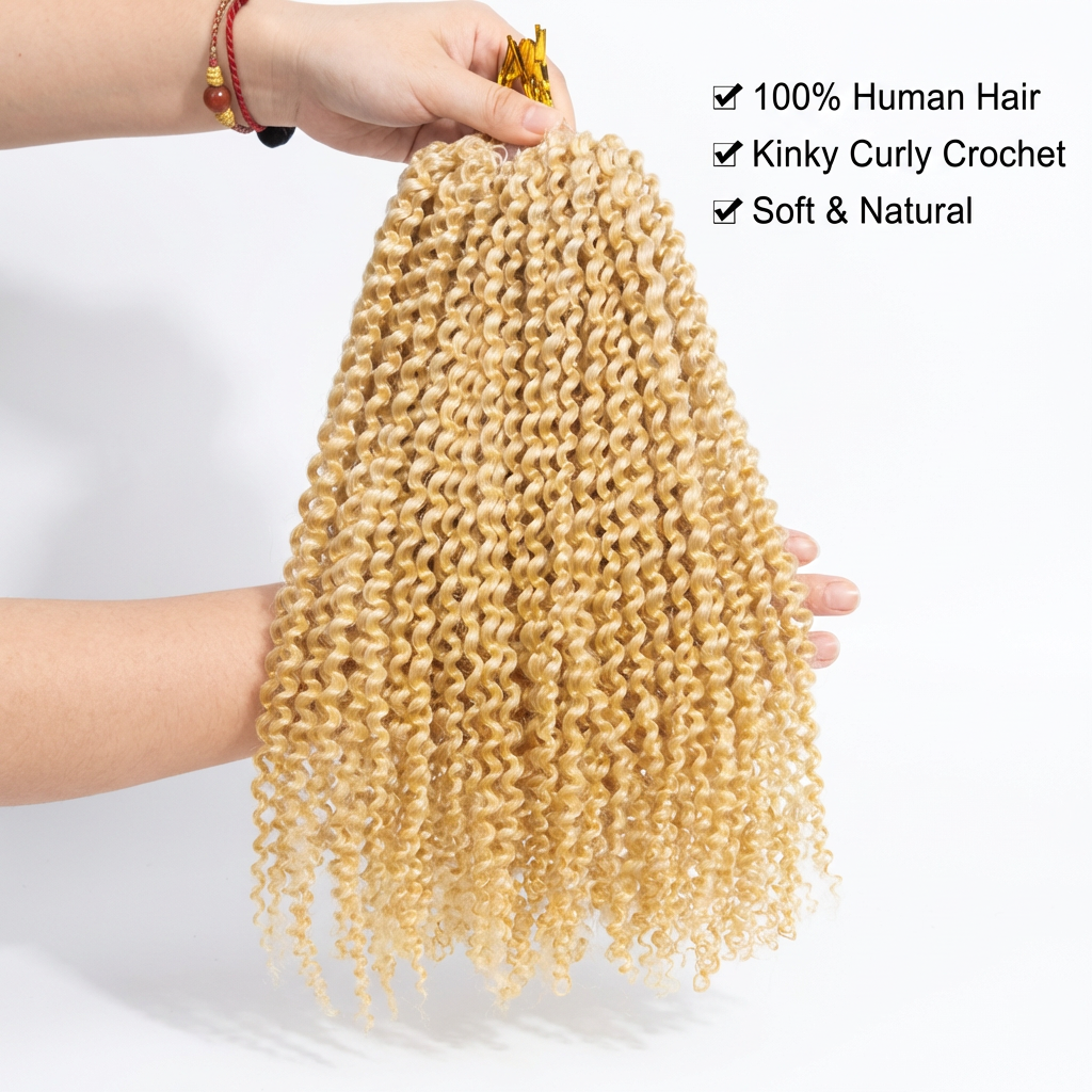 Kinky Curly Crochet Hair Human Hair Bulk Wholesale | Afro Natural Hair Supplier 